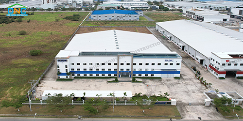 Nhà máy  công ty TNHH VTSolpac - Xây Dựng Đinh Nguyễn - Công Ty TNHH Xây Lắp Đinh Nguyễn